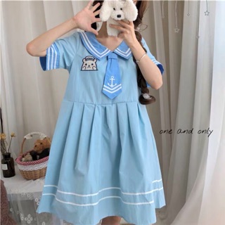 Đầm lolita thủy thủ Nhật Bản