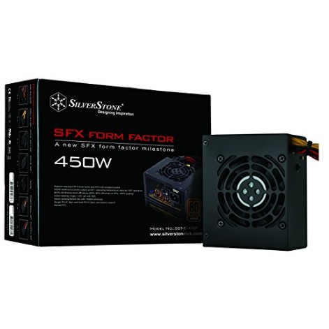 Nguồn máy tính SilverStone SST-ST45SF v 2.0 - SFX Series, 450W 80 Plus Bronze PC Power Supply, Low N