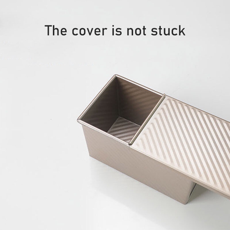 ONLY HOUSE Khuôn Thép carbon Màu Vàng Có Nắp Dùng Nướng Bánh Tiện Dụng