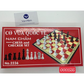 Bộ đồ chơi bàn cờ vua nam châm gấp gọn cao cấp cỡ vừa và lớn