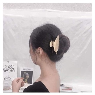 Set 8 Kẹp Tóc Màu Vàng Siêu Xinh