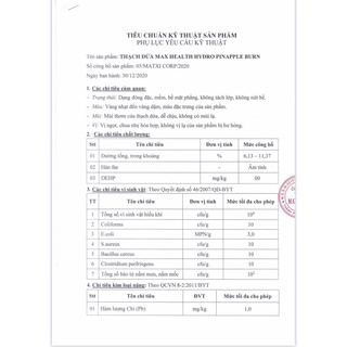  Thạch dứa giảm cân Matxi Corp (Chính hãng 100%)
