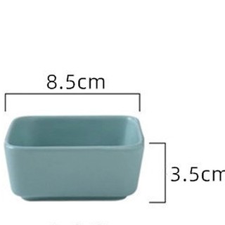 Bát Sứ Cao Cấp Ăn Dặm Hình Vuông