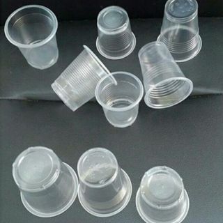 10 ly nhựa nhỏ dùng pha keo epoxy
