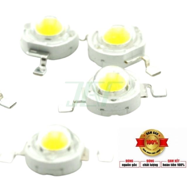 [CHÍNH HÃNG] ComBo 10 Led 1w Luxeon Epistar Đỏ 620nm [CHUẨN BƯỚC SÓNG], Ánh sáng mạnh, Tiết kiệm điện, Tuổi thọ 50000h