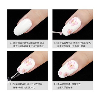 Sticker trang trí móng mẫu mới