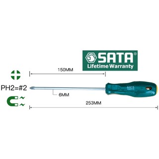 Tuốt nơ vít bake Sata 62313, 6x150mm