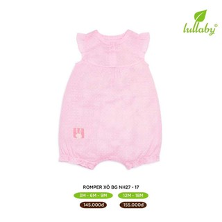 Romper xô lullaby bé trai bé gái