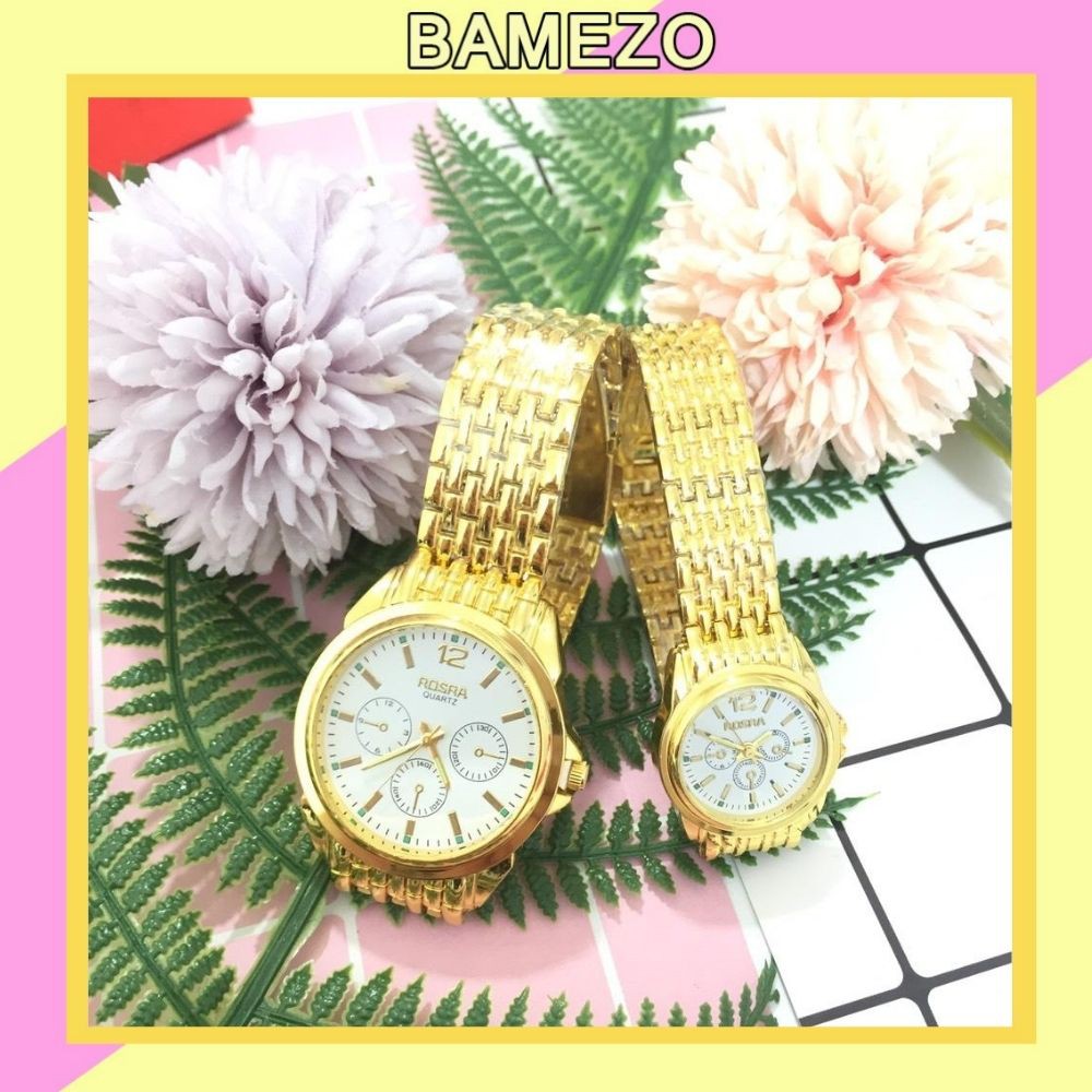 Đồng hồ Bamezo nam thời trang thông minh giá rẻ xích vàng DH59