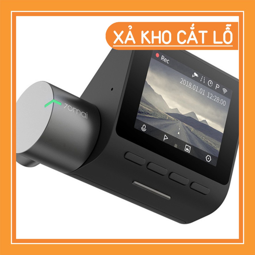 GIÁ KHUNG KHIẾP Camera Hành Trình ô tô Xiaomi 70mai Pro Siêu Nét độ phân giải 1944P - Phiên Bản Tiếng Anh GIÁ KHUNG KHIẾ