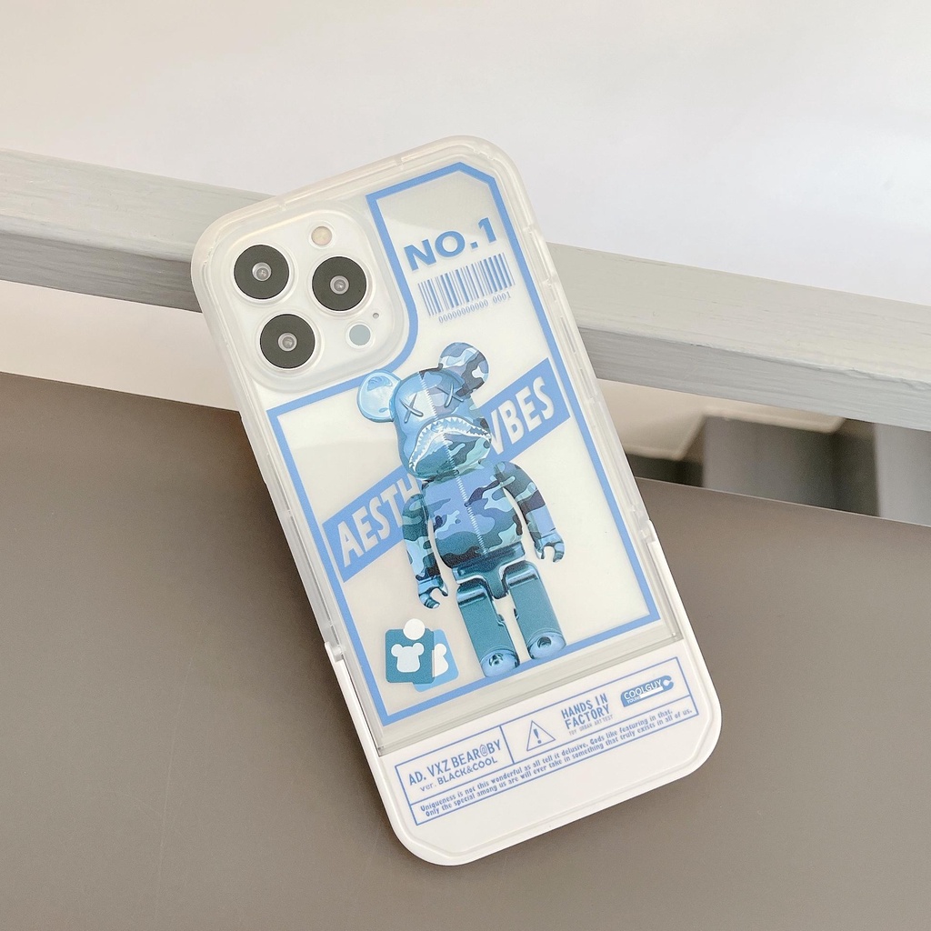 Ốp Điện Thoại Có Giá Đỡ Hình Gấu Cho iphone 13 Pro Max i13 13pro 11ProMax i11 iX XS Max XR 7plus 8plus 12Pro 12 Pro Max