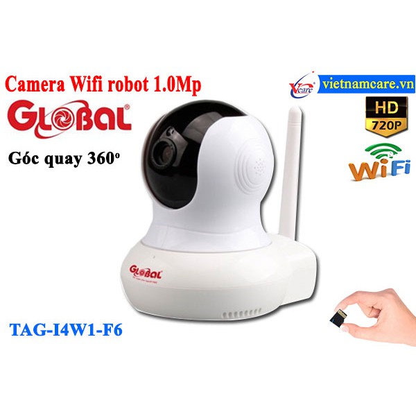 Camera Không Dây Global TAG-I4W1-F6 (Tặng Thẻ Nhớ 32GB)