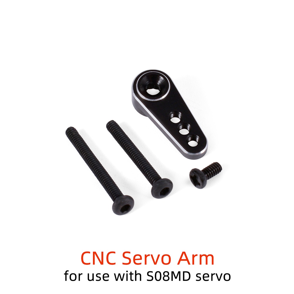 Bộ Phụ Tùng Servo Bằng Kim Loại Với Giá Đỡ 15T Cho Xe Điều Khiển Từ Xa Axial SCX24 Gladiator ES08MA II 12g
