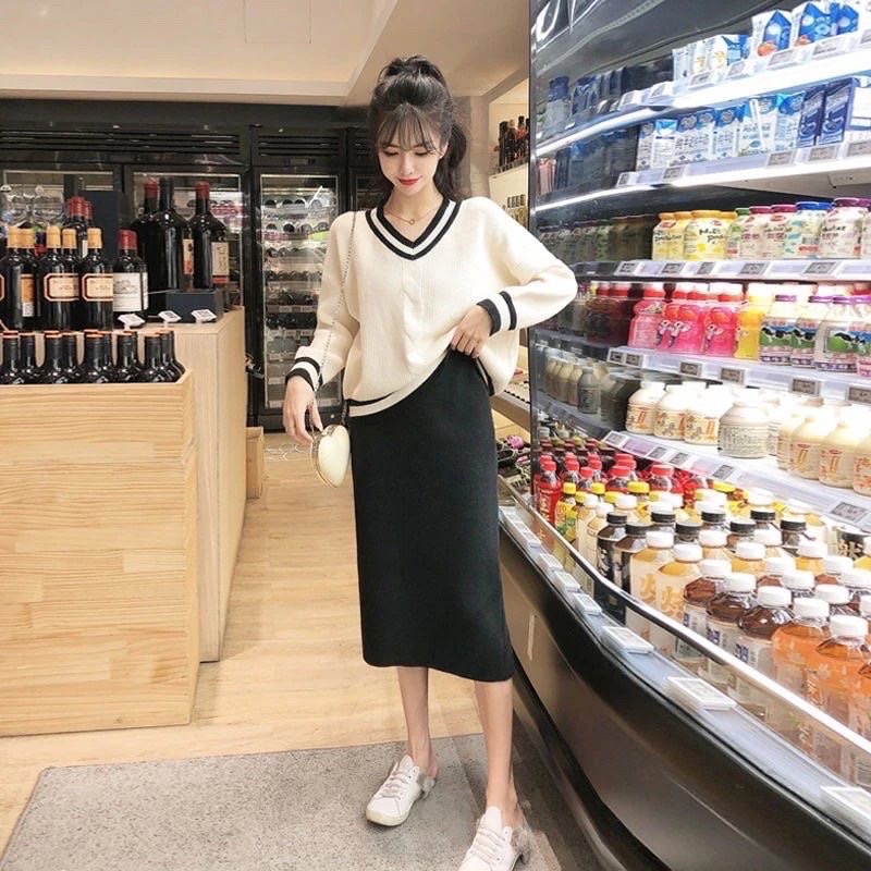 Set váy len thời trang