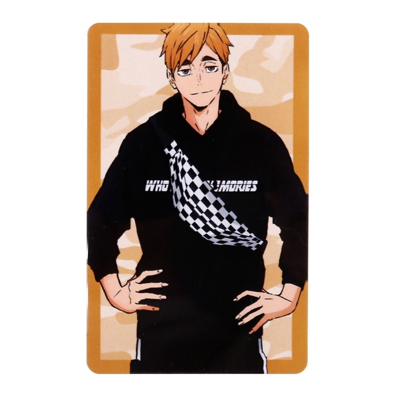 M2 Ảnh thẻ in hình HAIKYUU!! Vua Bóng Chuyền card bo góc viền 5*8cm anime chibi sưu tầm độc đáo