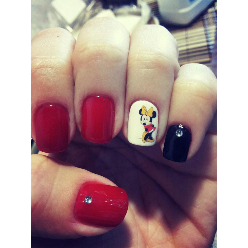 [Nội Địa Trung chính gốc] Miếng dán trang trí móng tay hình chuột Mickey