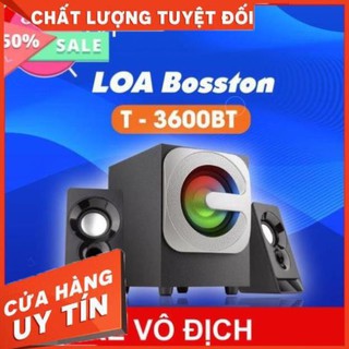 LOA BLUETOOTH BOSSTON T3600-BT 2.1 ĐÈN LED RGB