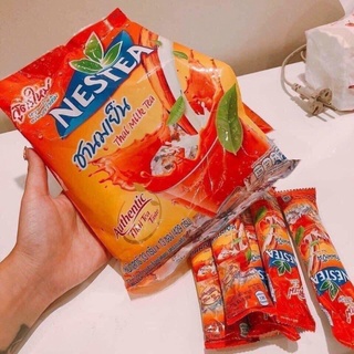 Trà sữa nestea đỏ thái lan 13 gói nhỏ bên trong