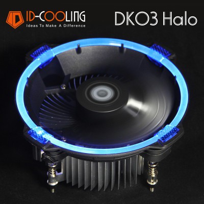 Tản Nhiệt CPU ID-Cooling DK-03 Halo Blue/Red Led Ring -dc3371