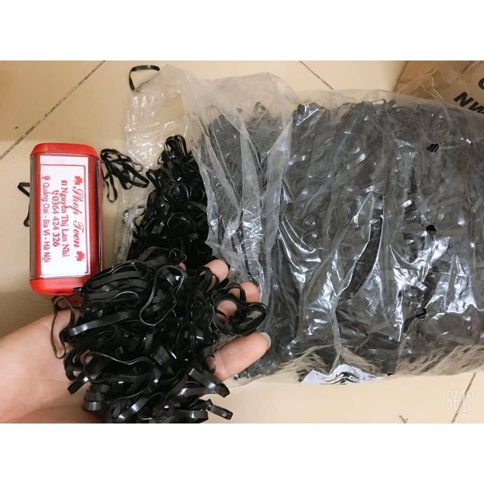 Chun buộc tóc đen 10g