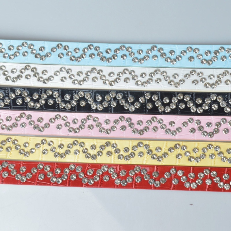 Thắt Lưng Đính Đá Sang Trọng Phong Cách punk Cho Nữ