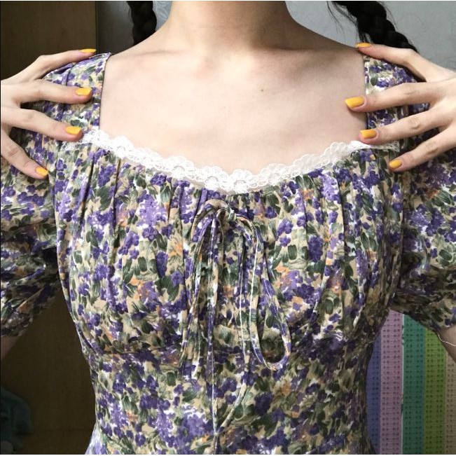 [Sẵn] Váy hoa nhí siêu xinh, đầm hoa Quảng Châu | BigBuy360 - bigbuy360.vn