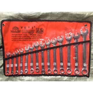 Cờ lê yeti 8-24 chính hãng 14 chi tiết