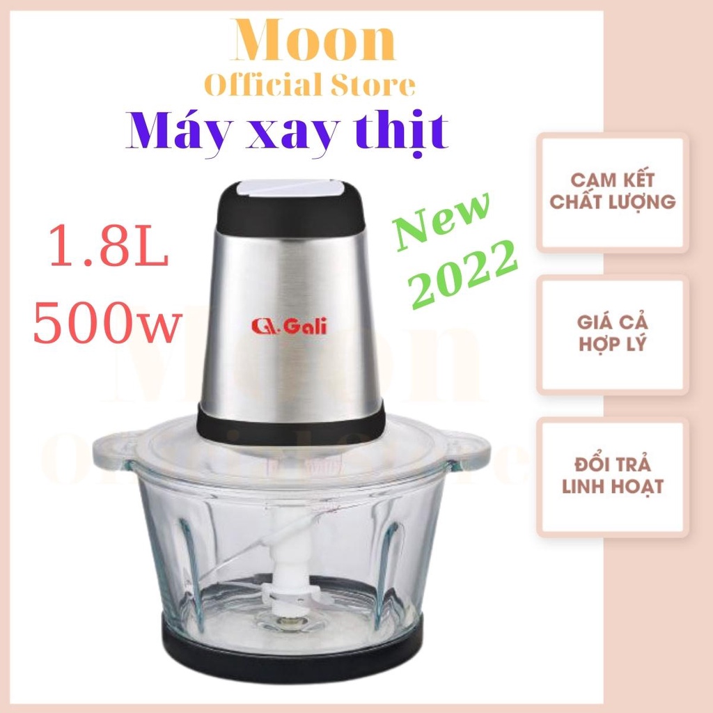 Máy Xay Thịt Đa Năng, Xay Thịt, Xay Gia Vị Tỏi, Ớt, Xả Hàng Chất Lượng Của Gali 500w, 02 Tốc Độ Xay.