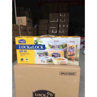 Bộ 6 hộp nhựa Lock & Lock