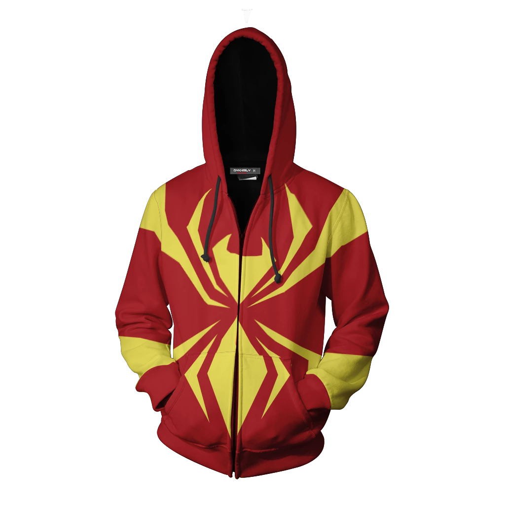 Áo khoác hoodie HUQISHA in hình Spiderman Venom 3D thời trang cao cấp