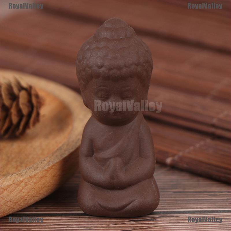 1 Tượng Phật Mini Bằng Gốm Trang Trí Cho Nhà Cửa