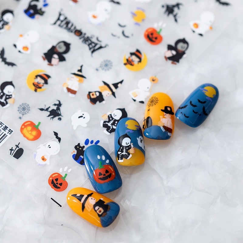 Album tổng hợp các mẫu sticker style kinh dị ,halloween new 2021
