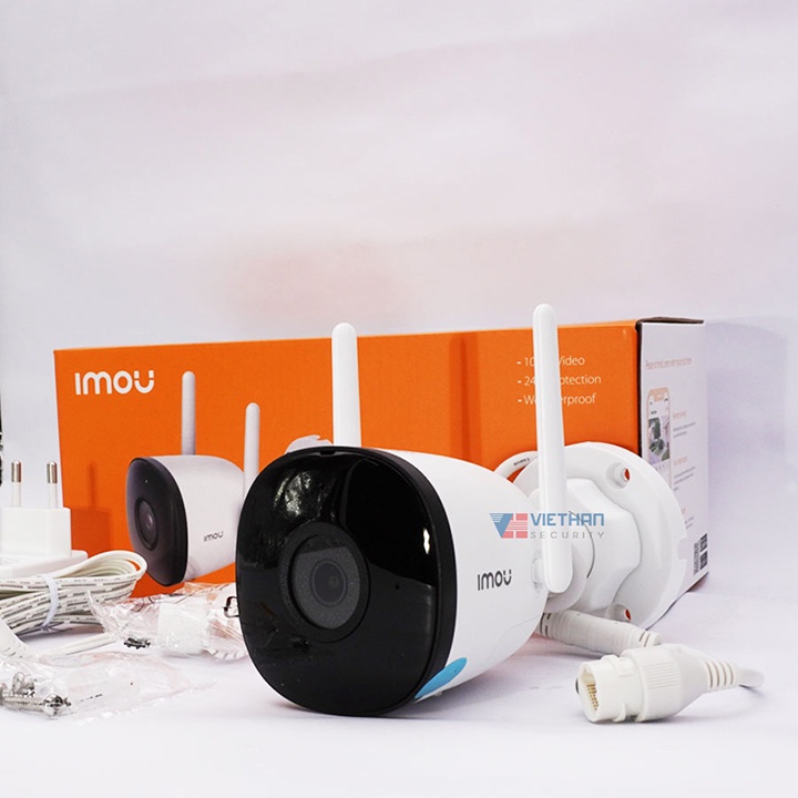 Camera Wifi Imou F22P , F22FP 1080P Ngoài trời , Có màu Full HD ,Tích hợp mic dùng để thu âm,Phát hiện con người - BH 24