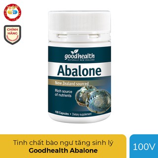 Tinh Chất Bào Ngư Goodhealth Abalone tăng cường sinh lý nam, bổ thận tráng dương, Chai 100 viên