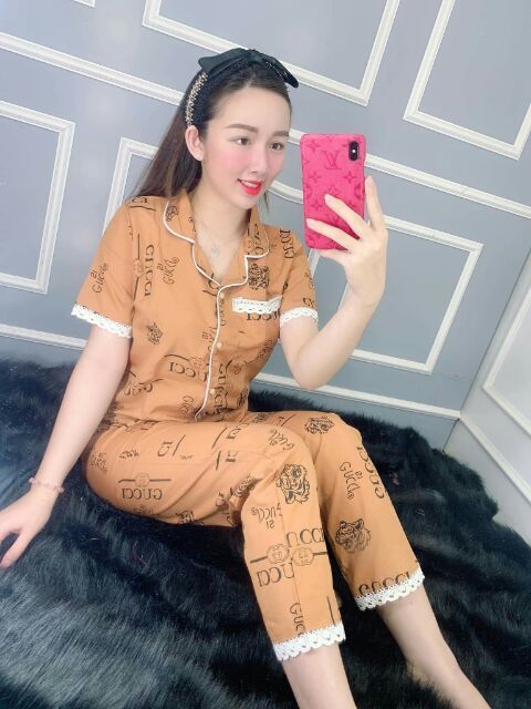 ĐỒ BỘ PIJAMA KATE LỤA THẦN THÁNH | BigBuy360 - bigbuy360.vn
