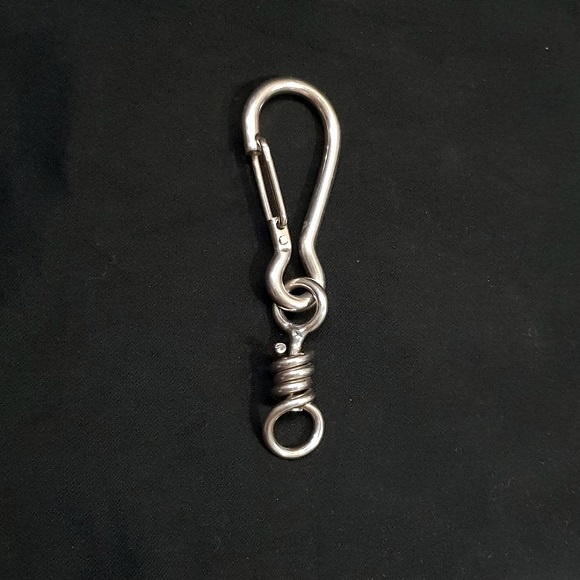 Móc Bấm An Toàn Inox Loại Lớn 30x120mm Phụ Kiện Hỗ Trợ Nâng Đỡ Kết Nối Đồ Kim Khí Và Hàng Hóa