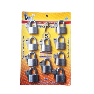 [SIÊU ƯU ĐÃI] Bộ 10 ổ khoá 60mm YETI