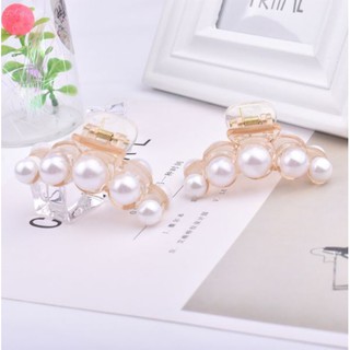 Kẹp càng cua phong cách Hàn Quốc trắng K110