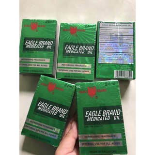 Dầu gió xanh con ó -dầu Singapore 24ml ( chính hãng)