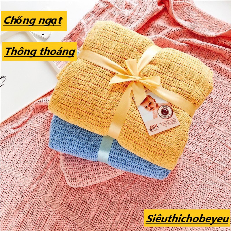 Chăn lưới chống mồ hôi trộm cho bé