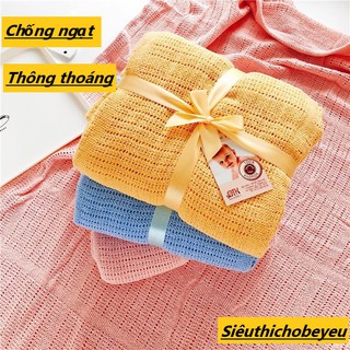 Chăn lưới chống mồ hôi trộm cho bé