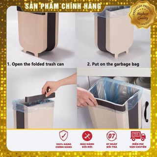 ♦️[MỚI VỀ] ♦️ Thùng Rác Gấp Gọn Thông Minh