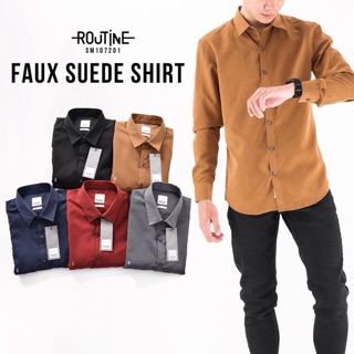 MỚI NHẤT-ÁO SƠ MI NAM GIẢ DA-ROUTINE