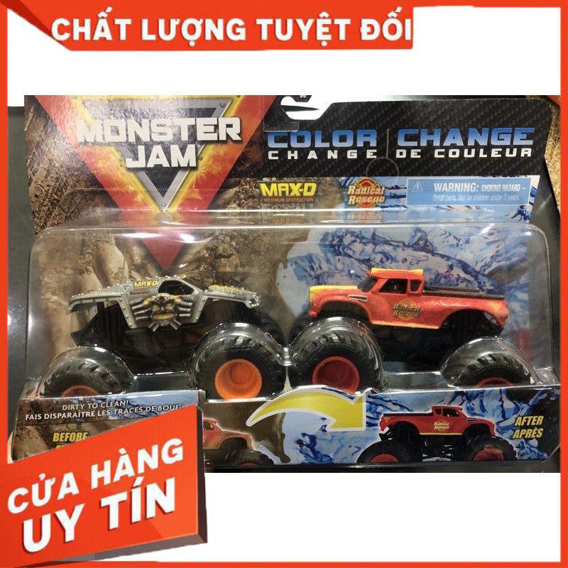 Series bộ 2 Monster Jam đổi màu