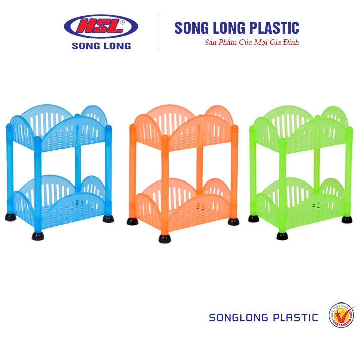 Kệ đựng đồ đa năng -2104- Song Long (2 tầng - 3 tầng)