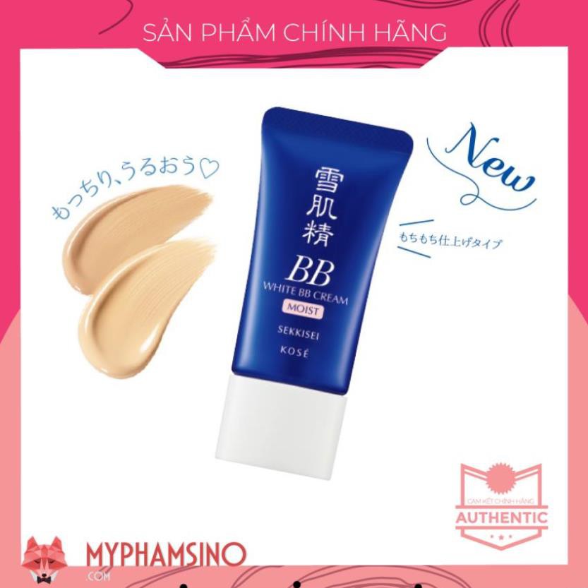 [CHINH HANG] Kem nền BB Kose Cream Sekkisei White BB Cream + Moist