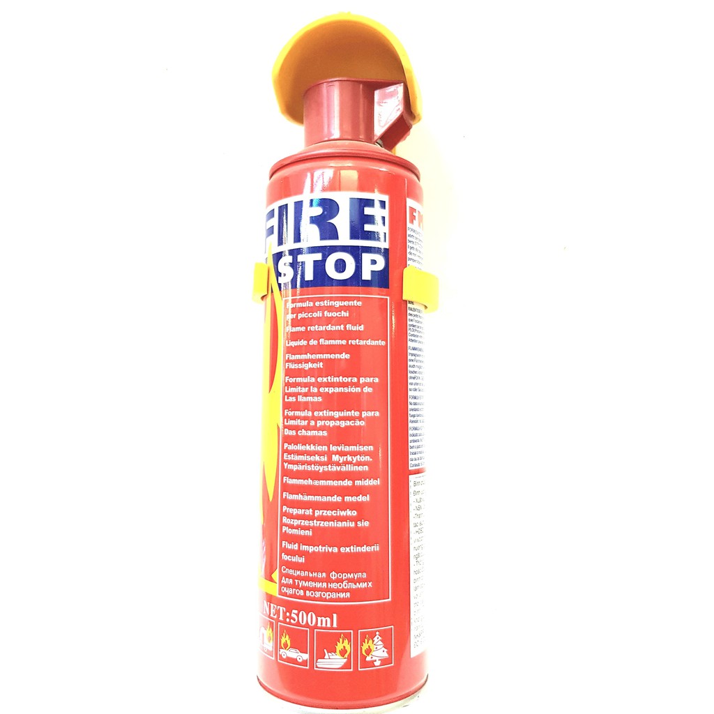 Bình chữa cháy nhỏ 500ml Fire Stop (dạng bọt)