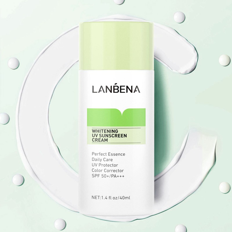 (Hàng Mới Về) Kem Chống Nắng Lanbena Spf50 Gel Cách Ly Làm Trắng Dưỡng Ẩm Chống Nước Cho Nam Nữ