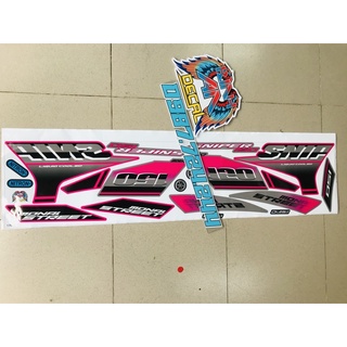 Tem Rời Exciter 150 Sniper hồng đen