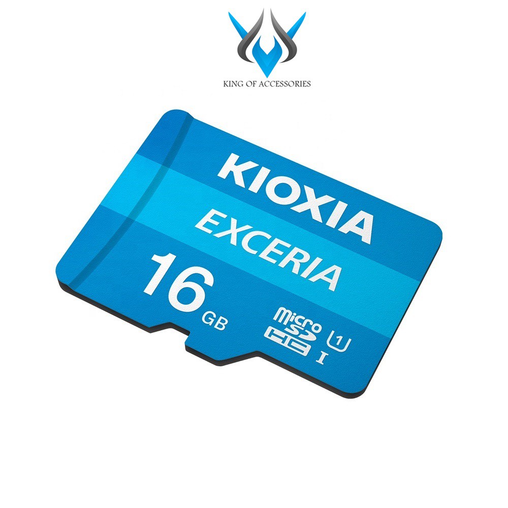 Thẻ nhớ MicroSDHC Kioxia Exceria 16GB UHS-I U1 100MB/s (Xanh)